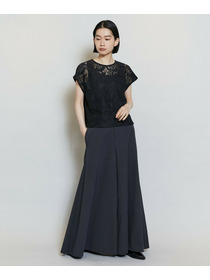 【MOGA】【Lサイズ】ラッセルレーストップス 詳細画像 アイボリー 2