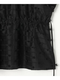 【MOGA】【Lサイズ】リボンテープジャガードブラウス 詳細画像 ホワイト 27