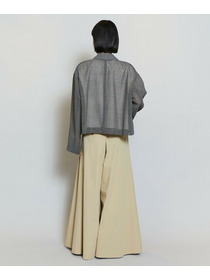 【MOGA】【Lサイズ】ハードボイルチェッククロップドジャケット 詳細画像 チェック 14