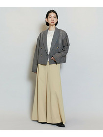 【MOGA】【Lサイズ】ハードボイルチェッククロップドジャケット 詳細画像 チェック 19