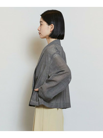 【MOGA】【Lサイズ】ハードボイルチェッククロップドジャケット 詳細画像 チェック 22