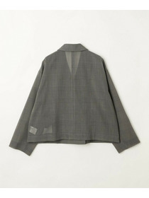 【MOGA】【Lサイズ】ハードボイルチェッククロップドジャケット 詳細画像 チェック 25