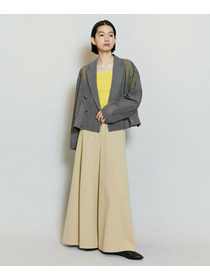 【MOGA】【Lサイズ】ハードボイルチェッククロップドジャケット 詳細画像 チェック 3