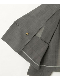 【MOGA】【Lサイズ】ハードボイルチェッククロップドジャケット 詳細画像 チェック 30