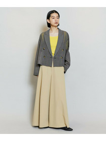 【MOGA】【Lサイズ】ハードボイルチェッククロップドジャケット 詳細画像 チェック 9