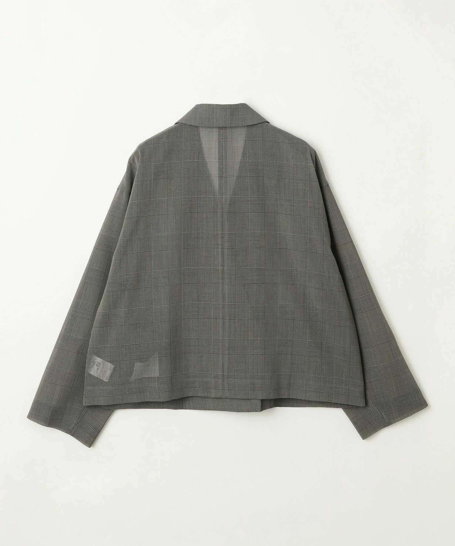 【MOGA】【Lサイズ】ハードボイルチェッククロップドジャケット 詳細画像 チェック 25