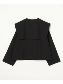 【MOGA】【Lサイズ】ライトグログランセーラージャケット 詳細画像 ブラック 13