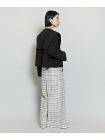 【MOGA】【Lサイズ】ライトグログランセーラージャケット 詳細画像 ブラック 3