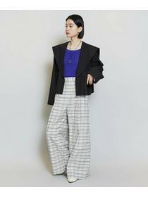 【MOGA】【Lサイズ】ライトグログランセーラージャケット 詳細画像 ブラック 7