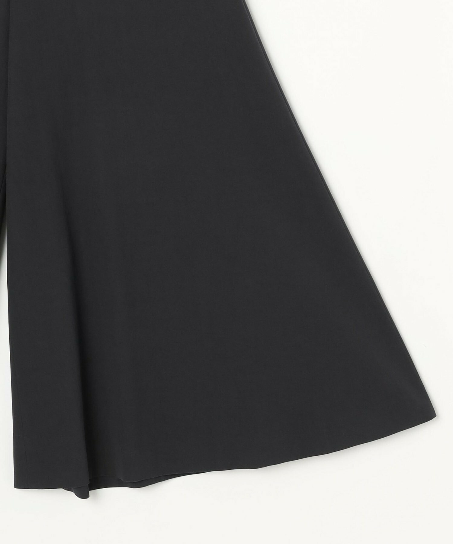 【MOGA】【Lサイズ】コンパクトツイルワイドフレアーパンツ 詳細画像 ダークネイビー 28