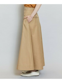 【MOGA】【Lサイズ】テンセルコットンツイルスカート 詳細画像 ベージュ 22