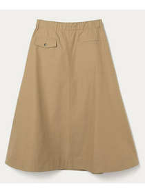 【MOGA】【Lサイズ】テンセルコットンツイルスカート 詳細画像 ベージュ 25