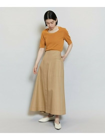 【MOGA】【Lサイズ】テンセルコットンツイルスカート 詳細画像 ベージュ 3