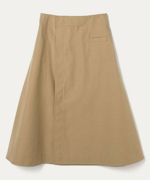 【MOGA】【Lサイズ】テンセルコットンツイルスカート 詳細画像 ベージュ 1