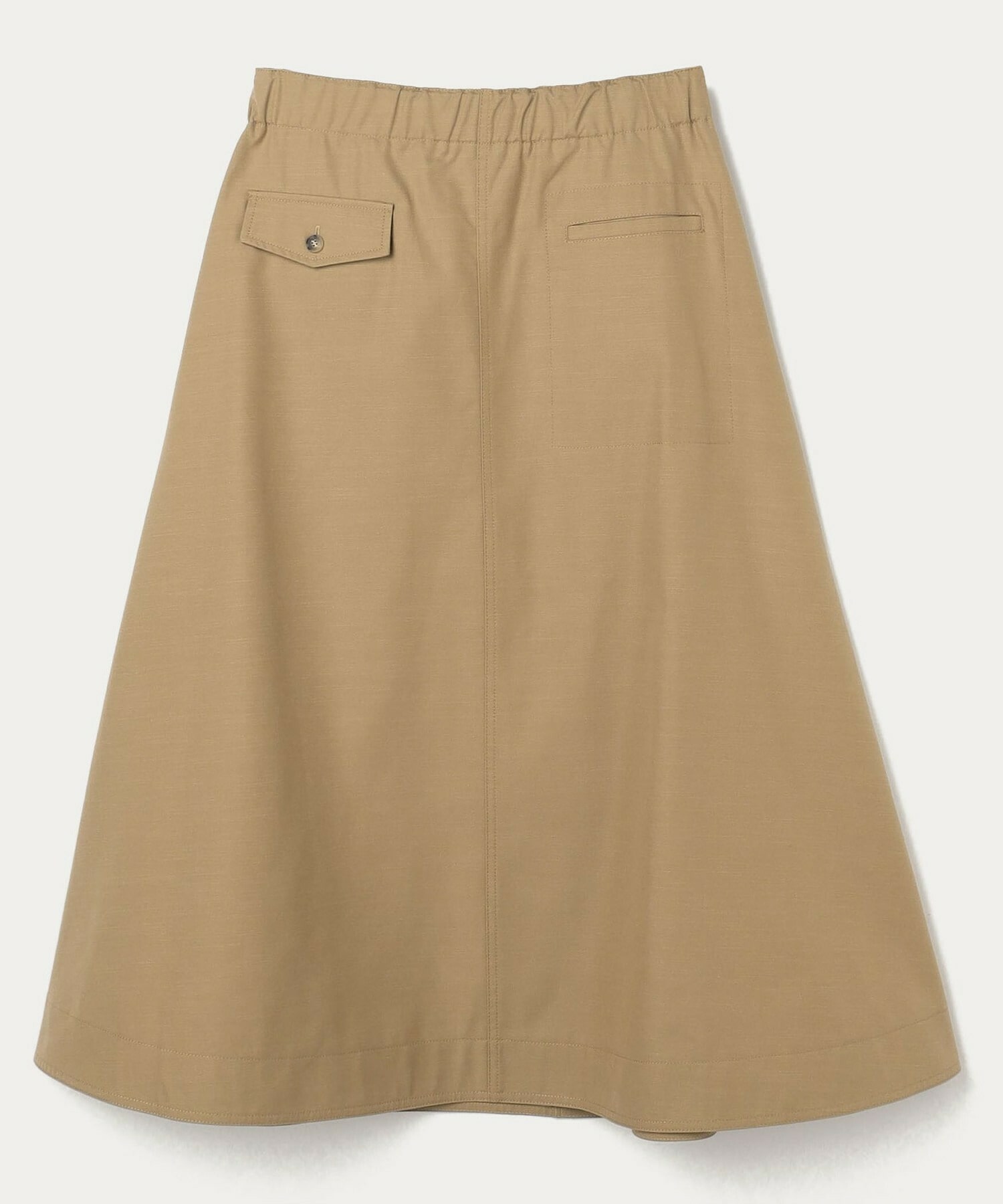 【MOGA】【Lサイズ】テンセルコットンツイルスカート 詳細画像 ベージュ 25