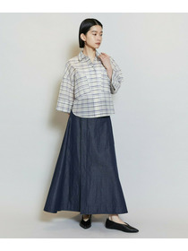 【MOGA】【Lサイズ】C/Liデニムスカート 詳細画像 ネイビー 12