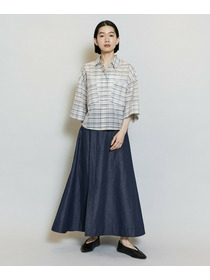 【MOGA】【Lサイズ】C/Liデニムスカート 詳細画像 ネイビー 13