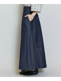 【MOGA】【Lサイズ】C/Liデニムスカート 詳細画像 ネイビー 17