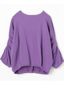 【MOGA】【Lサイズ】キアロスクーロニットトップス 詳細画像 ネイビー 24