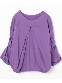 【MOGA】【Lサイズ】キアロスクーロニットトップス 詳細画像 ネイビー 25