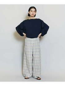 【MOGA】【Lサイズ】キアロスクーロニットトップス 詳細画像 ネイビー 4