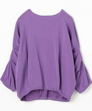 【MOGA】【Lサイズ】キアロスクーロニットトップス 詳細画像 パープル 1