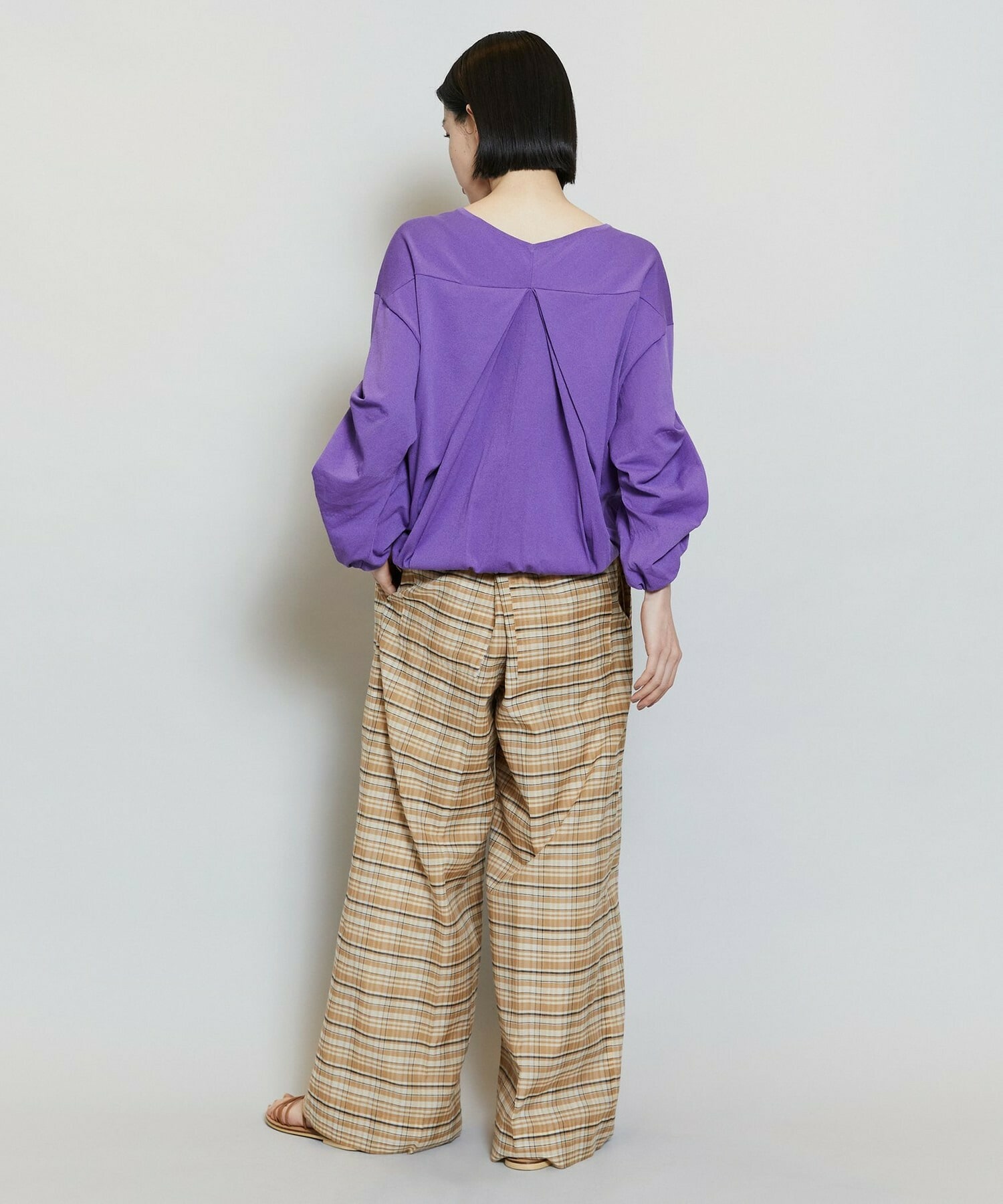 【MOGA】【Lサイズ】キアロスクーロニットトップス 詳細画像 ネイビー 18