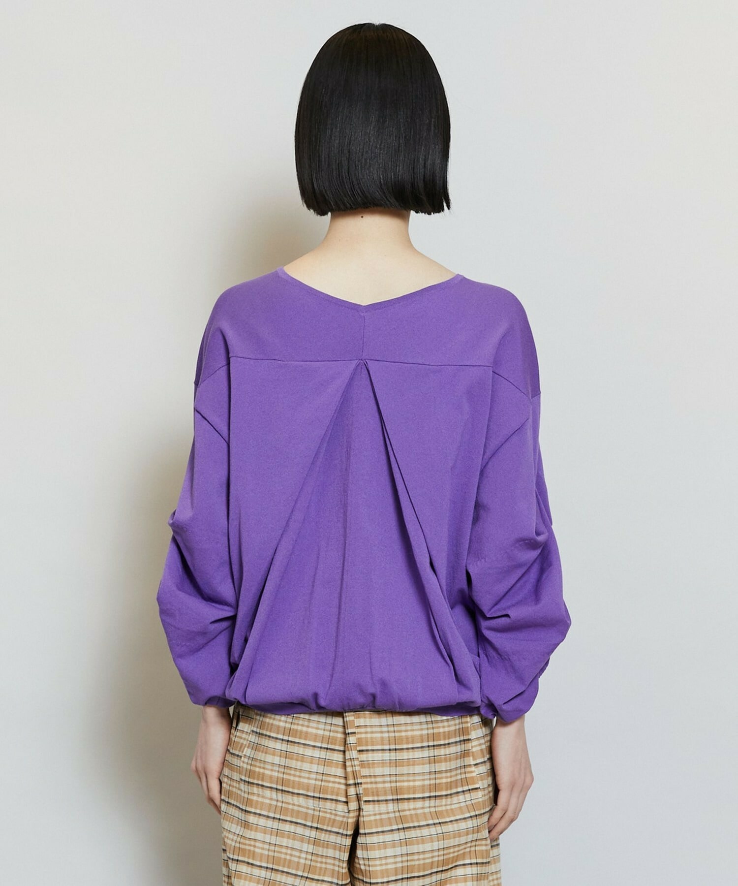 【MOGA】【Lサイズ】キアロスクーロニットトップス 詳細画像 ネイビー 23