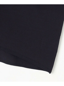 【MOGA】【Lサイズ】レーヨンナイロンクレープギャザーニットトップス 詳細画像 ネイビー 27