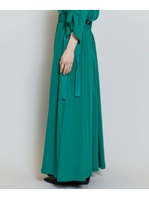 【MOGA】【Lサイズ】フレスカビンテージギャザーフレアースカート 詳細画像 グリーン 10