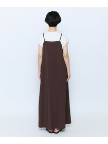 【feerique】【Lサイズ】feerique タスランナイロンAラインキャミワンピース 詳細画像 ブラック 10