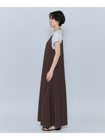 【feerique】【Lサイズ】feerique タスランナイロンAラインキャミワンピース 詳細画像 ブラック 8