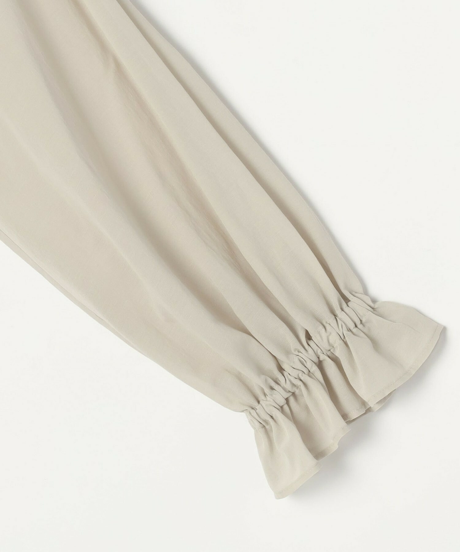 【feerique】【Lサイズ】feerique コットンポリシフォンAラインシルエットブラウス 詳細画像 ダークネイビー 27