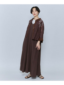 【feerique】【Lサイズ】feerique レースコットン混シャツ 詳細画像 ホワイト 21