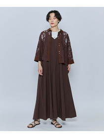 【feerique】【Lサイズ】feerique レースコットン混シャツ 詳細画像 ホワイト 25