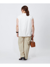 【feerique】【大きいサイズ】feerique カットワークレースフレンチスリーブブラウス 詳細画像 ブラック 12