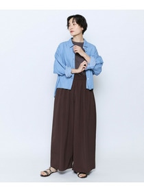【feerique】【Lサイズ】feerique 3OZデニムシャツ 詳細画像 サックスブルー 14