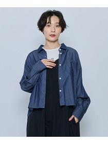 【feerique】【Lサイズ】feerique 3OZデニムシャツ 詳細画像 サックスブルー 19