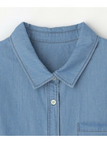 【feerique】【Lサイズ】feerique 3OZデニムシャツ 詳細画像 サックスブルー 2