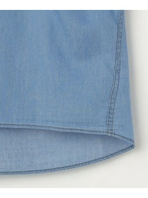 【feerique】【Lサイズ】feerique 3OZデニムシャツ 詳細画像 サックスブルー 4