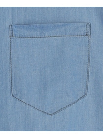 【feerique】【Lサイズ】feerique 3OZデニムシャツ 詳細画像 サックスブルー 5
