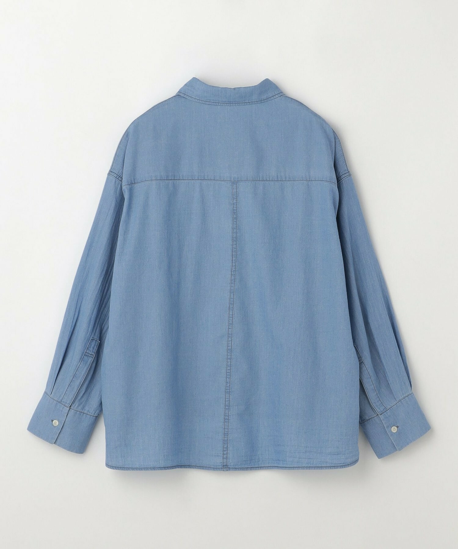 【feerique】【Lサイズ】feerique 3OZデニムシャツ 詳細画像 サックスブルー 1