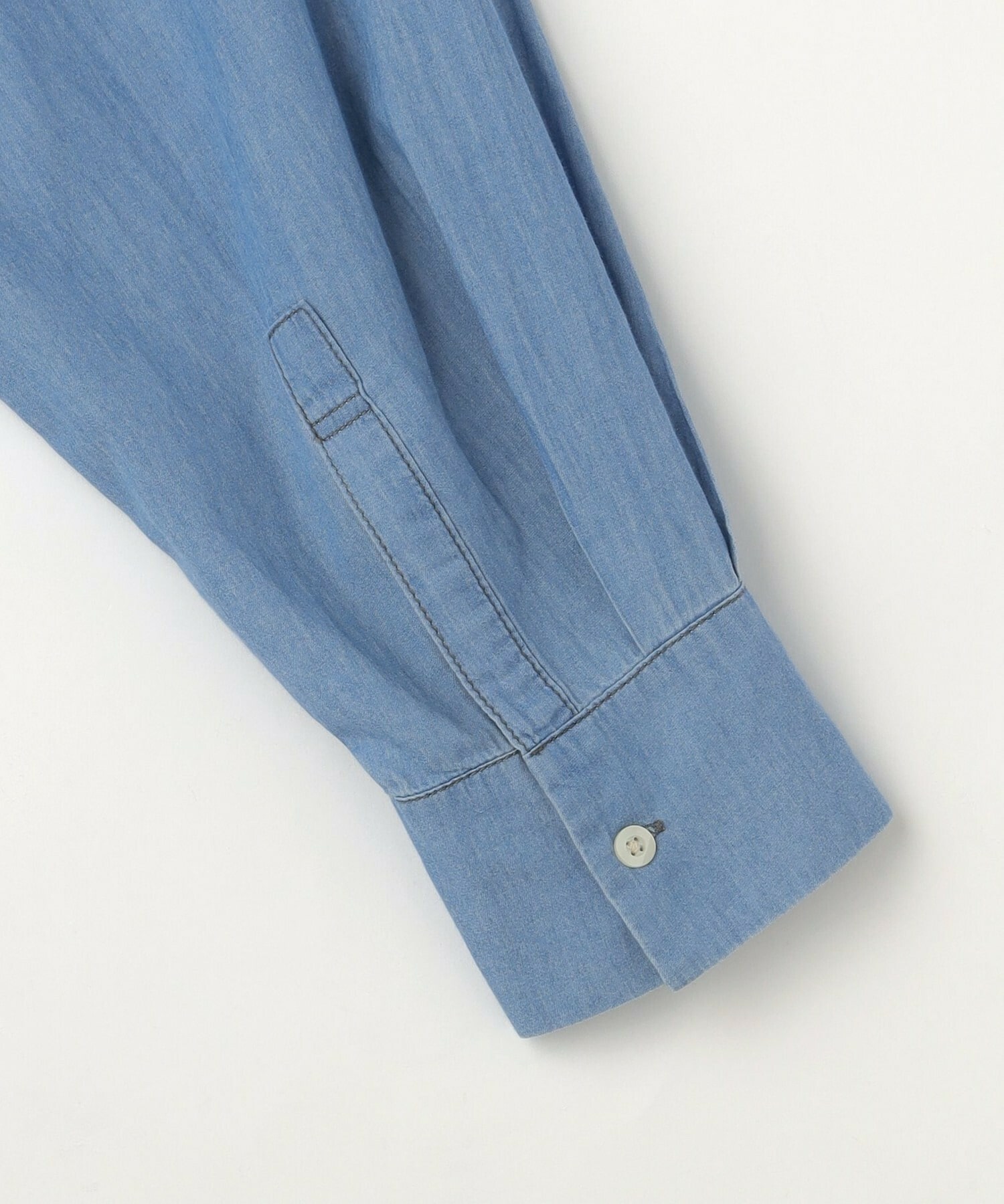 【feerique】【Lサイズ】feerique 3OZデニムシャツ 詳細画像 サックスブルー 3