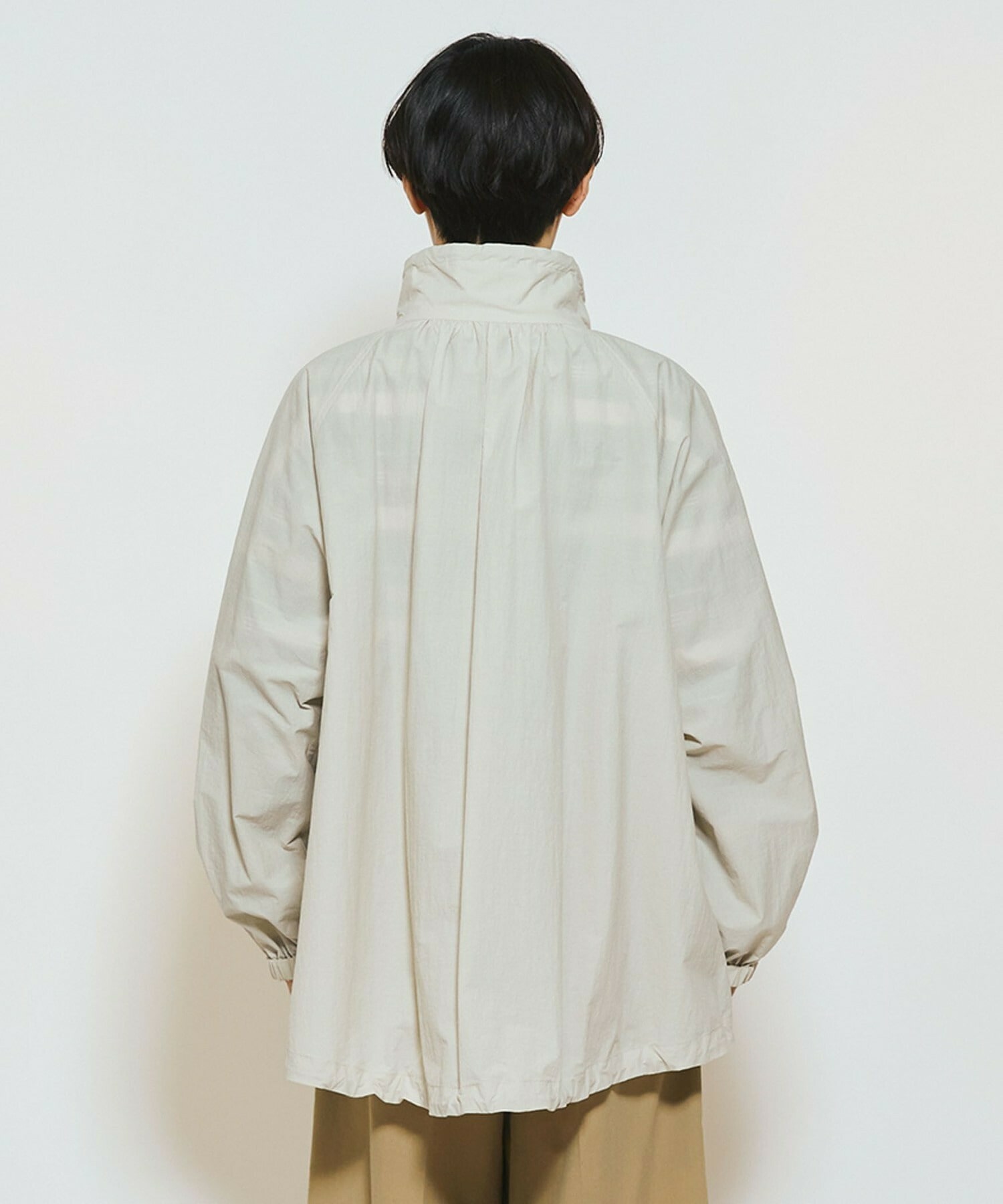 【feerique】【Lサイズ】feerique 綿ナイロンクロスマウンテンパーカー 詳細画像 ベージュ 21