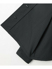 【feerique】【Lサイズ】feerique ポリエステルツイルワイドクロップドジャケット 詳細画像 ベージュ 28