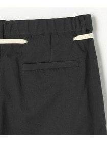 【feerique】【Lサイズ】feerique ポリエステルツイルワイドチノパンツ 詳細画像 チャコールグレー 25