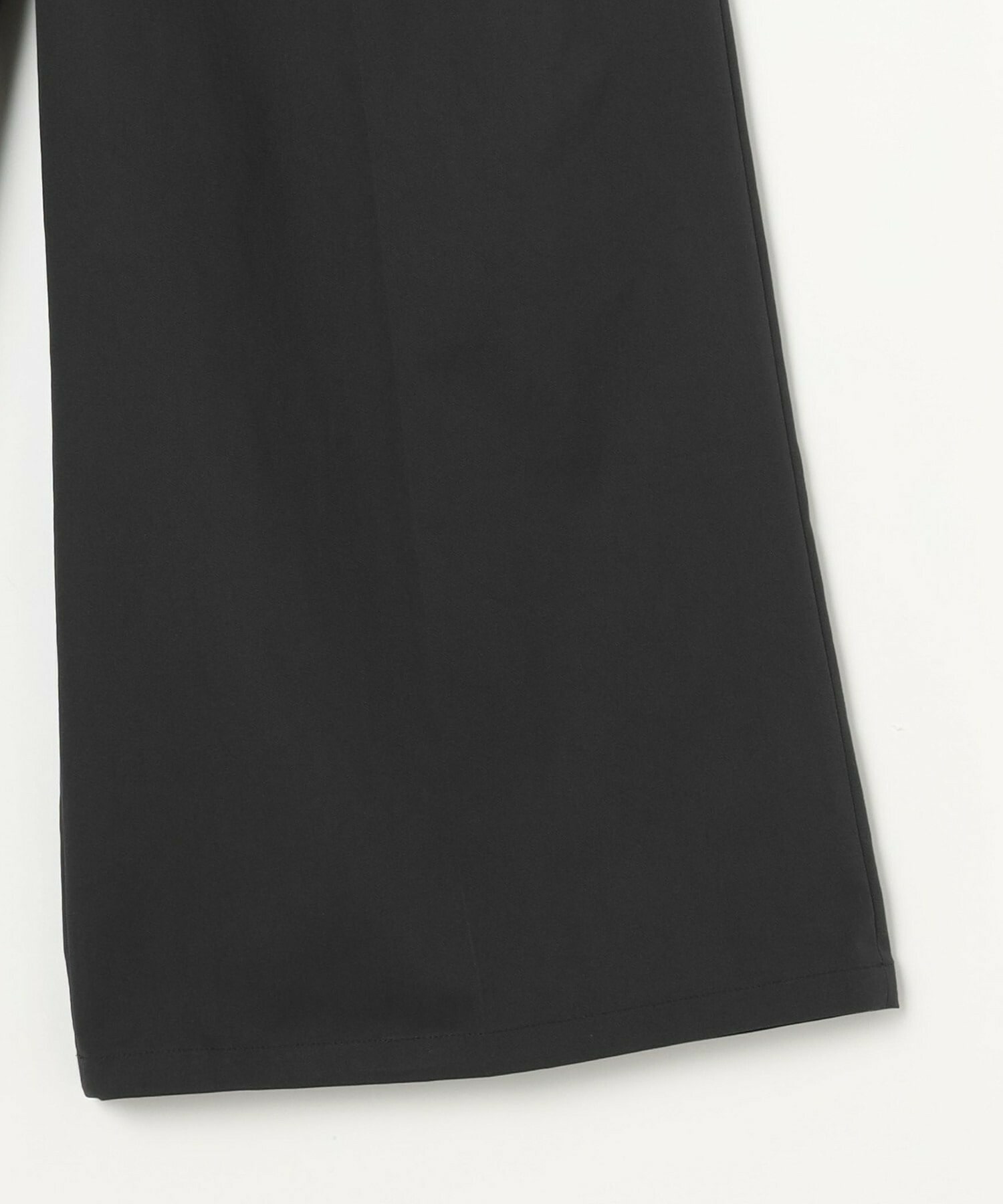 【feerique】【Lサイズ】feerique ポリエステルツイルワイドチノパンツ 詳細画像 チャコールグレー 27