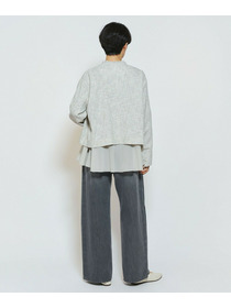 【feerique】【Lサイズ】feerique ラインデニムパンツ 詳細画像 ブルー 4