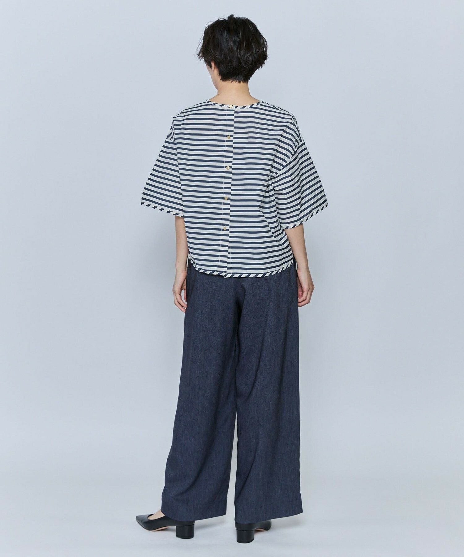 【feerique】【Lサイズ】feerique テクニカルデニムパンツ 詳細画像 ネイビー 20