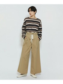 【feerique】【Lサイズ】feerique マルチボーダーワイドプルオーバーT 詳細画像 レッド系その他 1